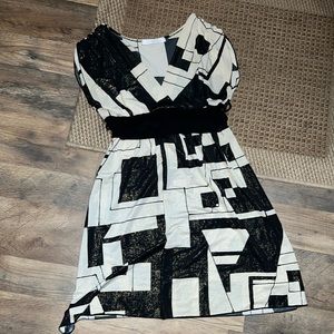 Charlotte Russe| White and black stretch